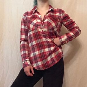 ⭐️3 for $13⭐️ Lucky Brand plaid blouse